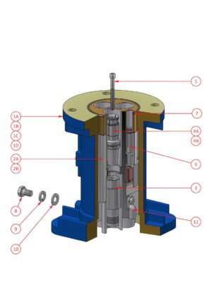 Bolted Adaptor (Body Size B - 660V - 1100V)