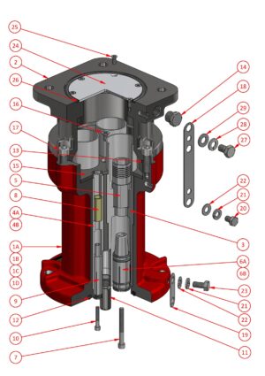 Bolted Adaptor (Body Size C - 6600V)