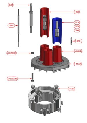 Accessories (Body Size D - 11000V) (Aluminium)