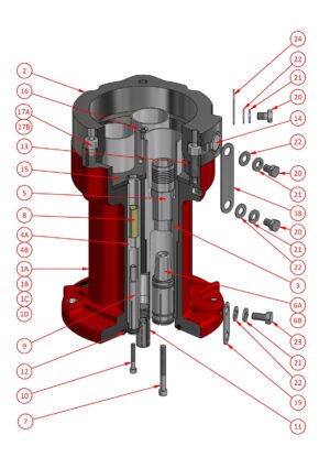 Bolted Coupler (Body Size C - 6600V)