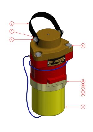 Dummy Plug with Pilot Diode 6 Pin (1100V - 3300V)