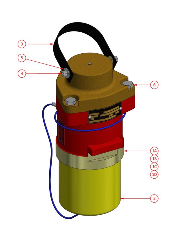 Dummy Plug with Pilot Diode 6 Pin (1100V - 3300V)