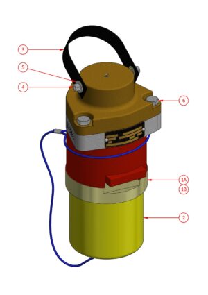 Dummy Plug with Pilot Diode (3300V) - 425 Amp Series