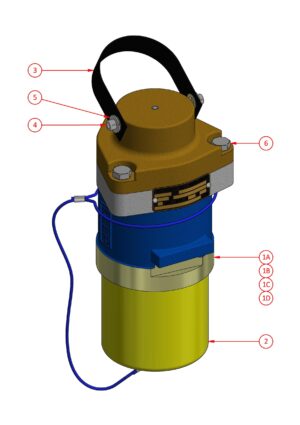 Dummy Plug with Pilot Diode (660V - 1100V) - 425 Amp Series