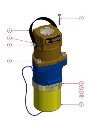 Phase Condition Indicator Plug (660V - 1100V) - 300 Amp Series