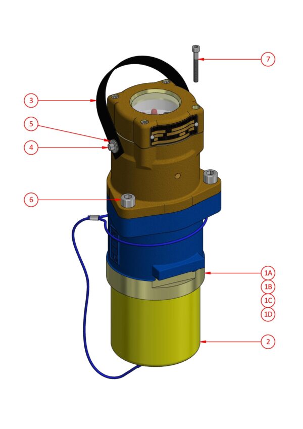 Phase Condition Indicator Plug (660V - 1100V) - 300 Amp Series