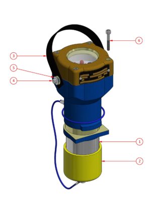 Phase Condition Indicator Plug (660V - 1100V) - 60 Amp Series