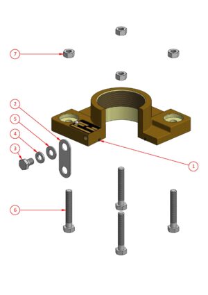 Gland Adaptor - 60 Amp Series