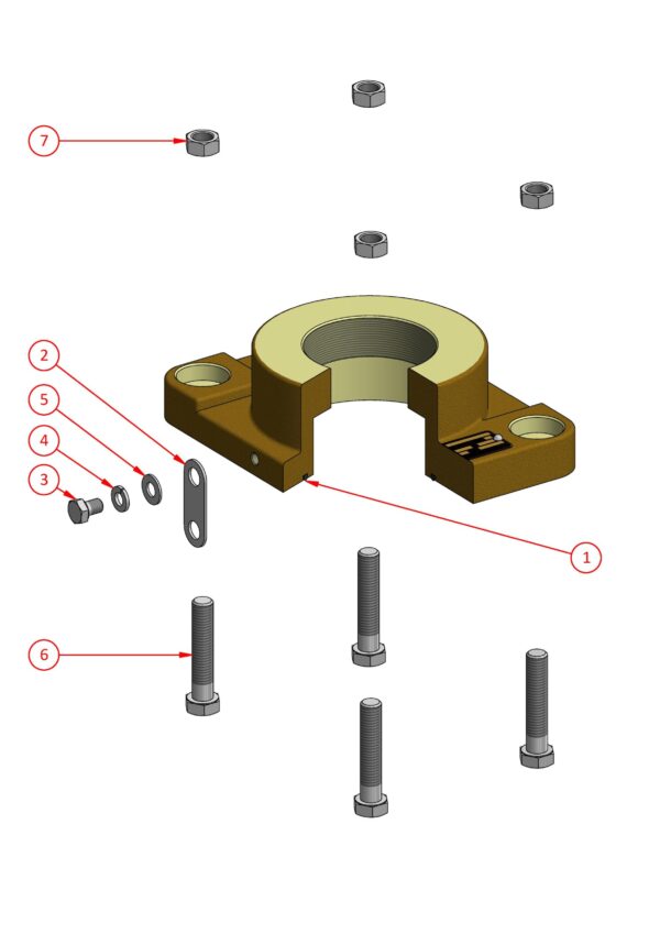 Gland Adaptor - 425 Amp Series