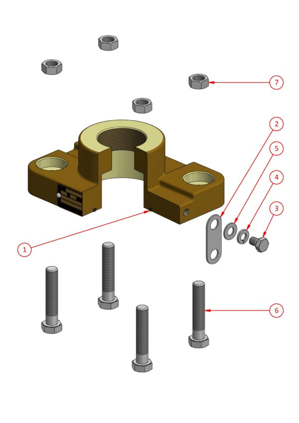 Gland Adaptor - 150 Amp Series