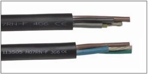 Multicore Submersible EPR/CPE Cable HO5/HO7 RN-F 90°C 0.6/1kV