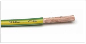Single Core Single Insulated Flexible TPE Earth Cable 90°C 0.6/1kV