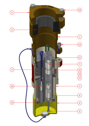 Restrained Plug Large Gland - AF334T4