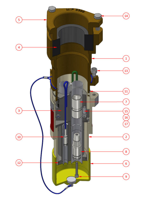Restrained Plug Large Gland - AF434T4