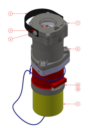 Phase Condition Indicator Plug 6 Pin - AT416TS - AT436TS / AM416TSA - AM436TSA / AM411TSB - AM431TSB