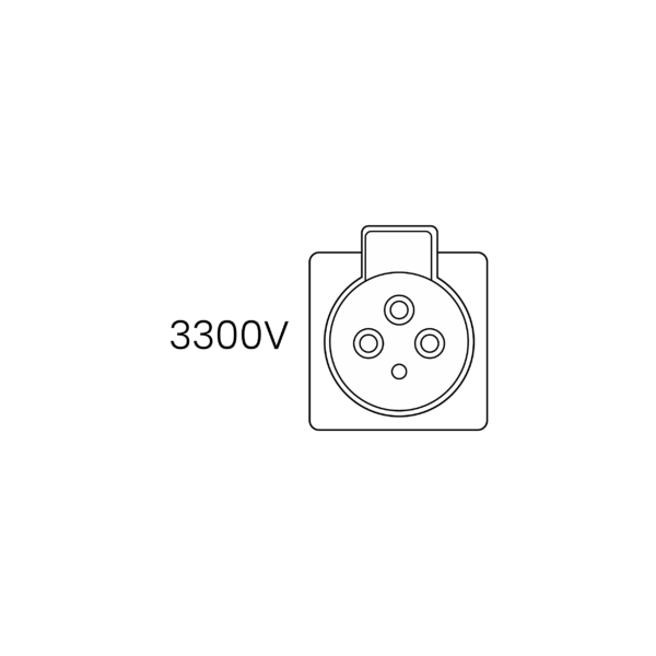 Receptacle (3300V) - 300 Amp Series - AG334B - Image 2